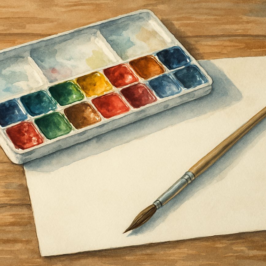 Aquarelle artistique