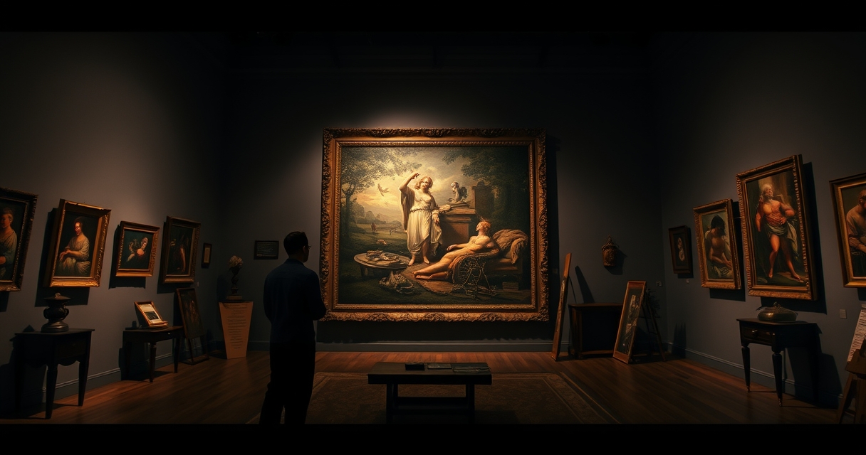 Lecture visuelle d’une œuvre — Analyser la lumière et la perspective