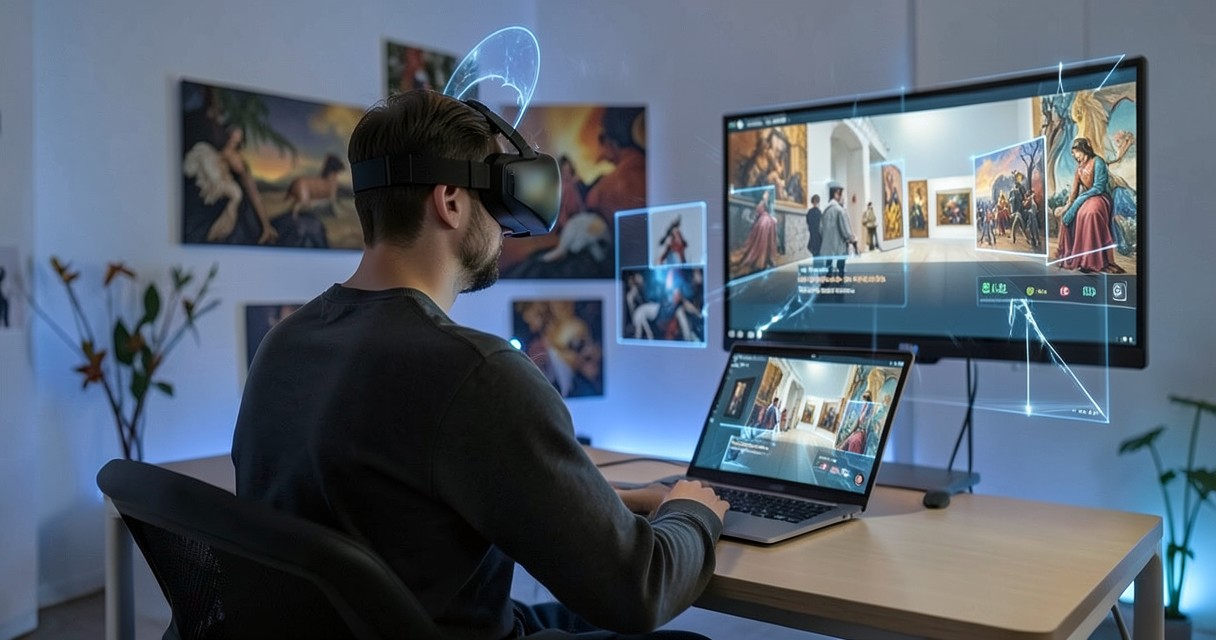 Art et nouvelles technologies — Les expositions virtuelles et l'accessibilité Art et nouvelles technologies — Les expositions virtuelles et l'accessibilité