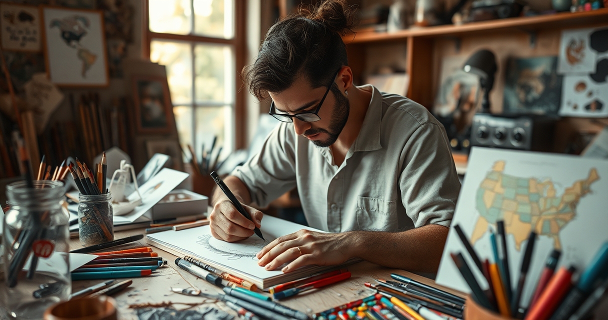 Pratique artistique quotidienne — Exploiter les contraintes créatives pour nourrir l’inspiration Pratique artistique quotidienne — Exploiter les contraintes créatives pour nourrir l’inspiration